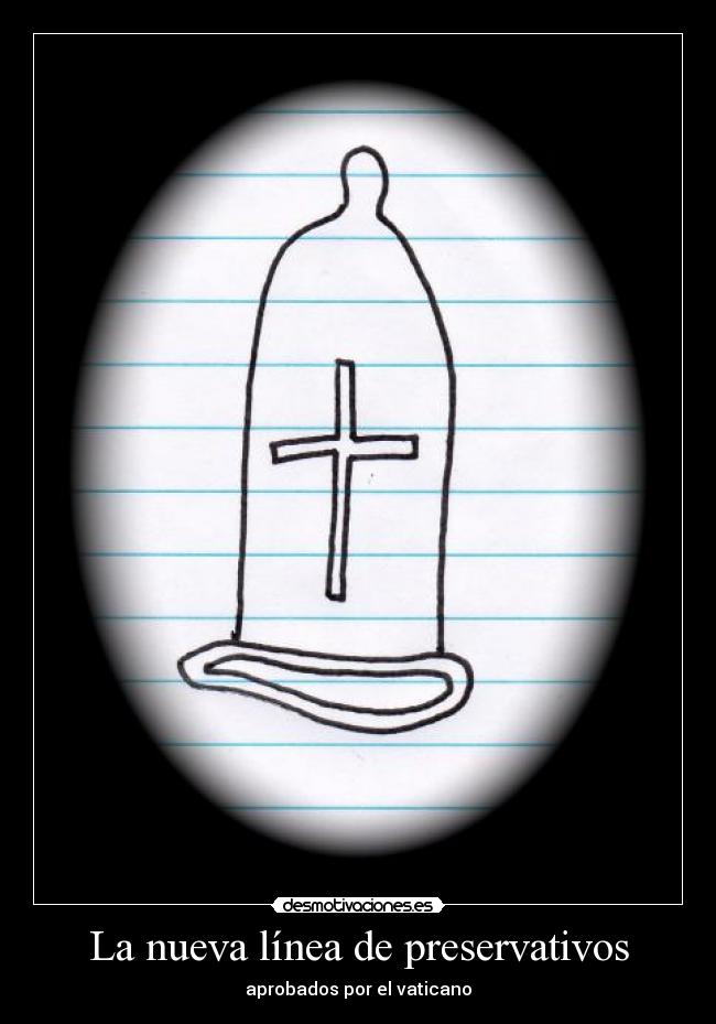 La nueva línea de preservativos - aprobados por el vaticano