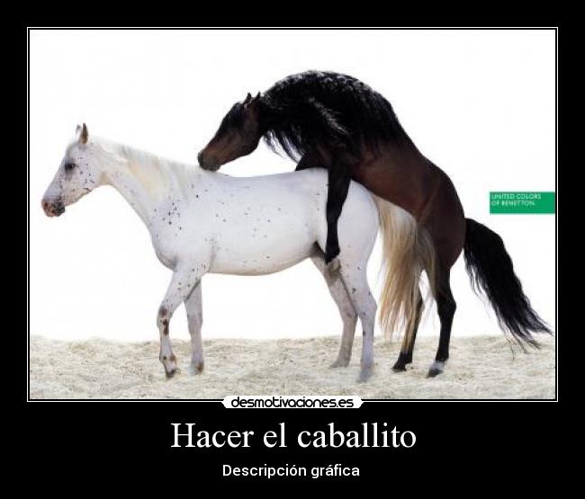 Hacer el caballito -