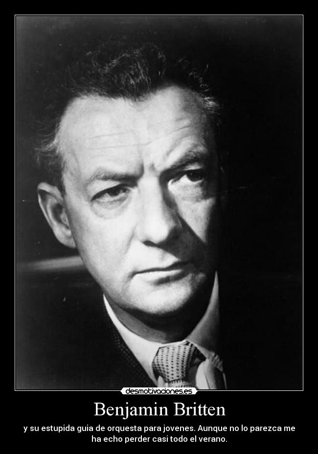 Benjamin Britten -
