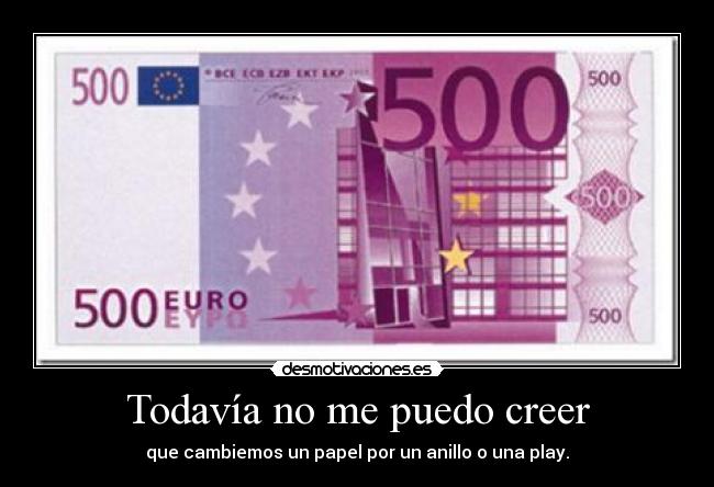 Todavía no me puedo creer - 