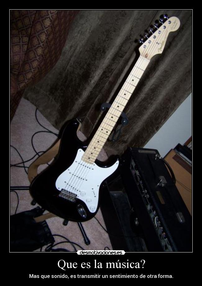 Que es la música? -