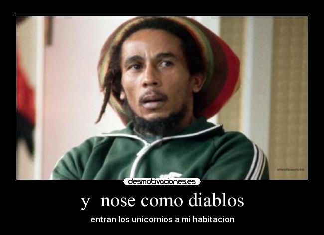 y nose como diablos -