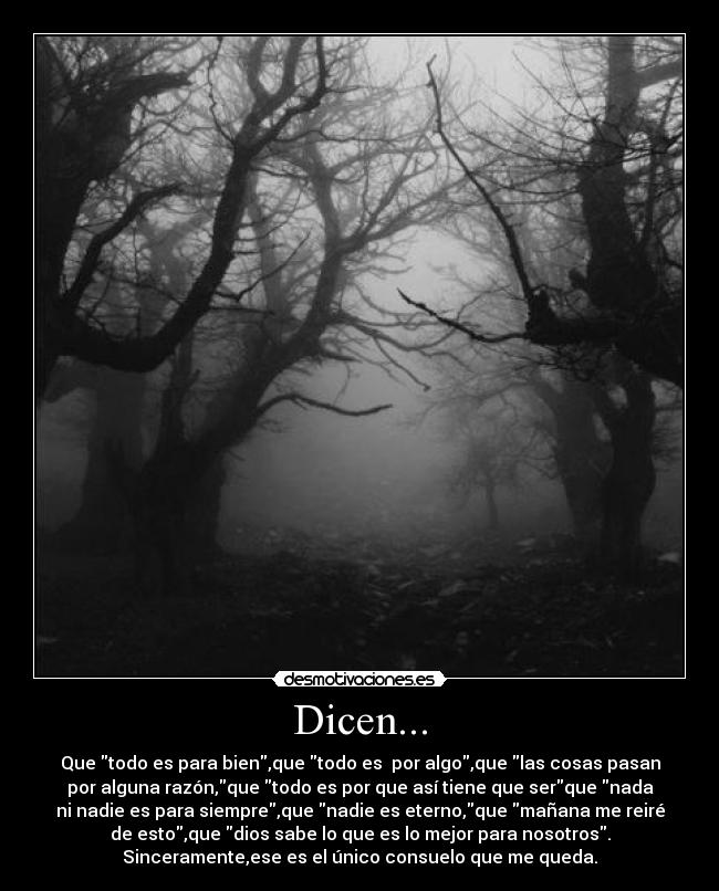 Dicen... - 