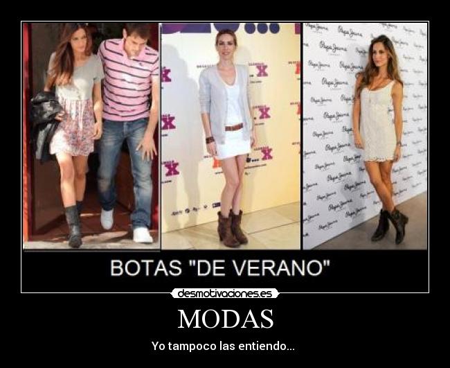 MODAS - Yo tampoco las entiendo... 