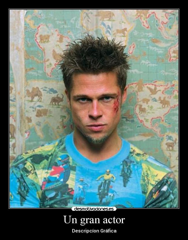 Un gran actor - Descripcíon Gráfica