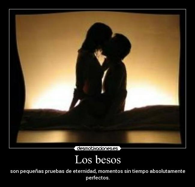 Los besos -