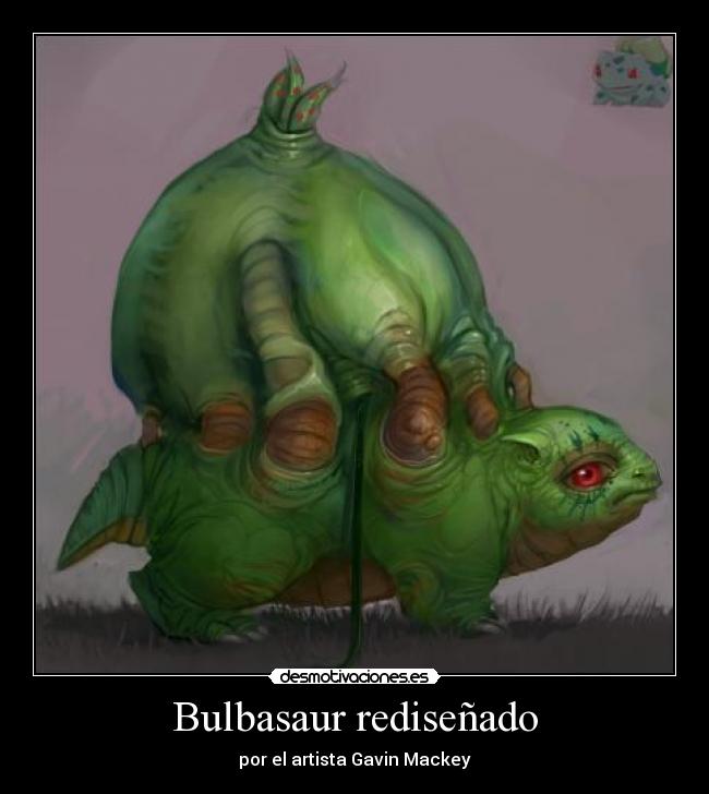 Bulbasaur rediseñado - 