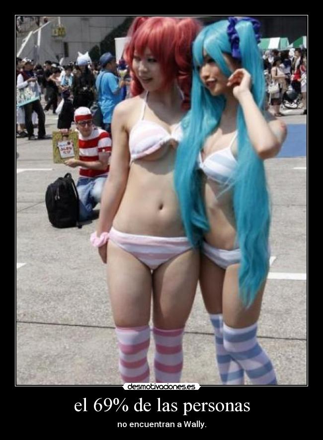 el 69% de las personas -