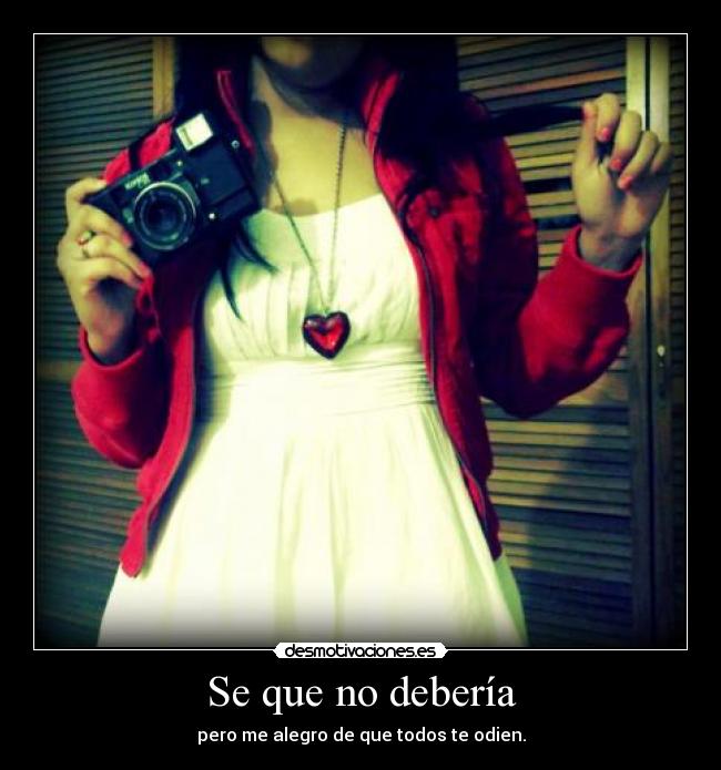 Se que no debería - 