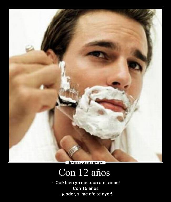 Con 12 años -