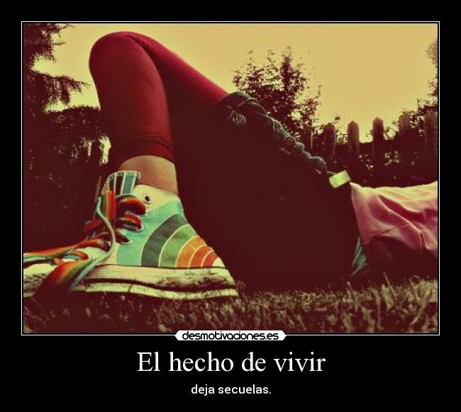 El hecho de vivir -