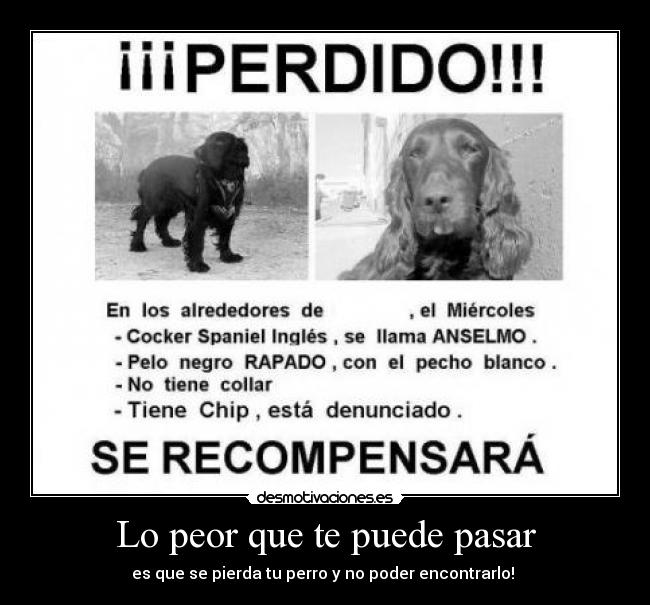 Lo peor que te puede pasar - 