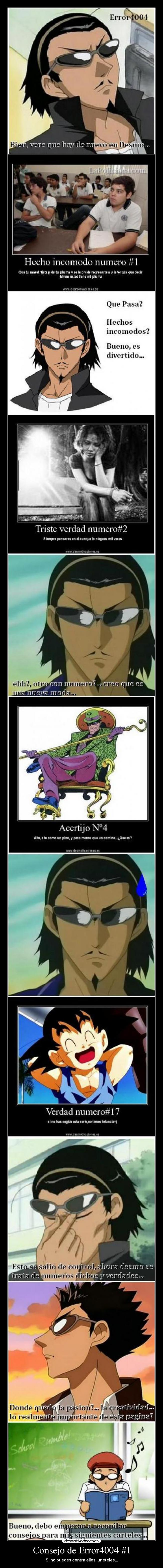 Consejo de Error4004 #1 - Si no puedes contra ellos, uneteles...