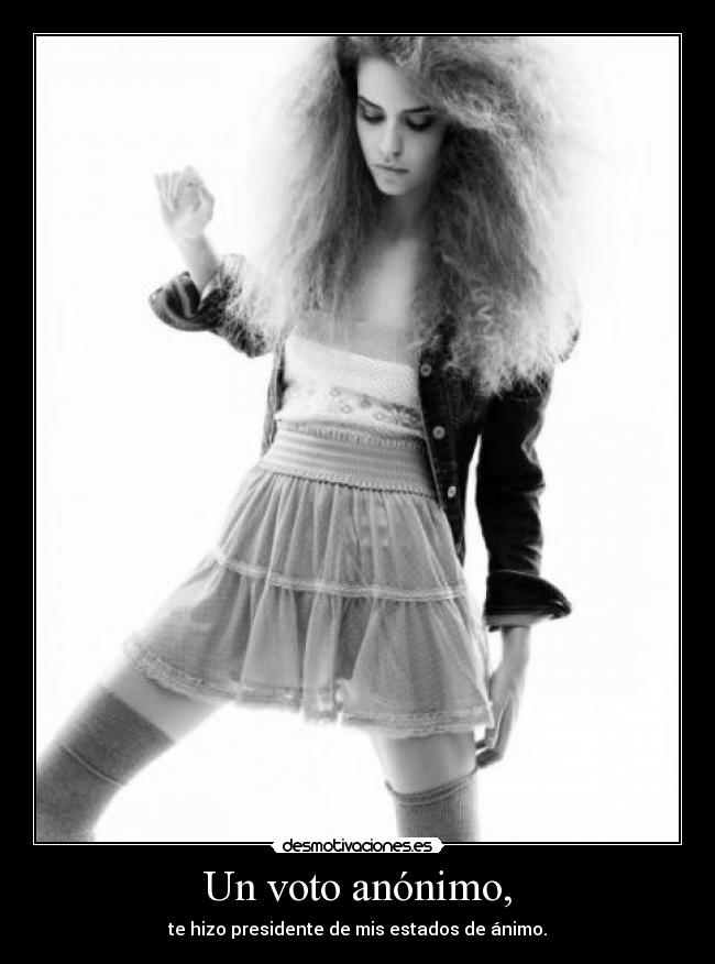 Un voto anónimo, - 