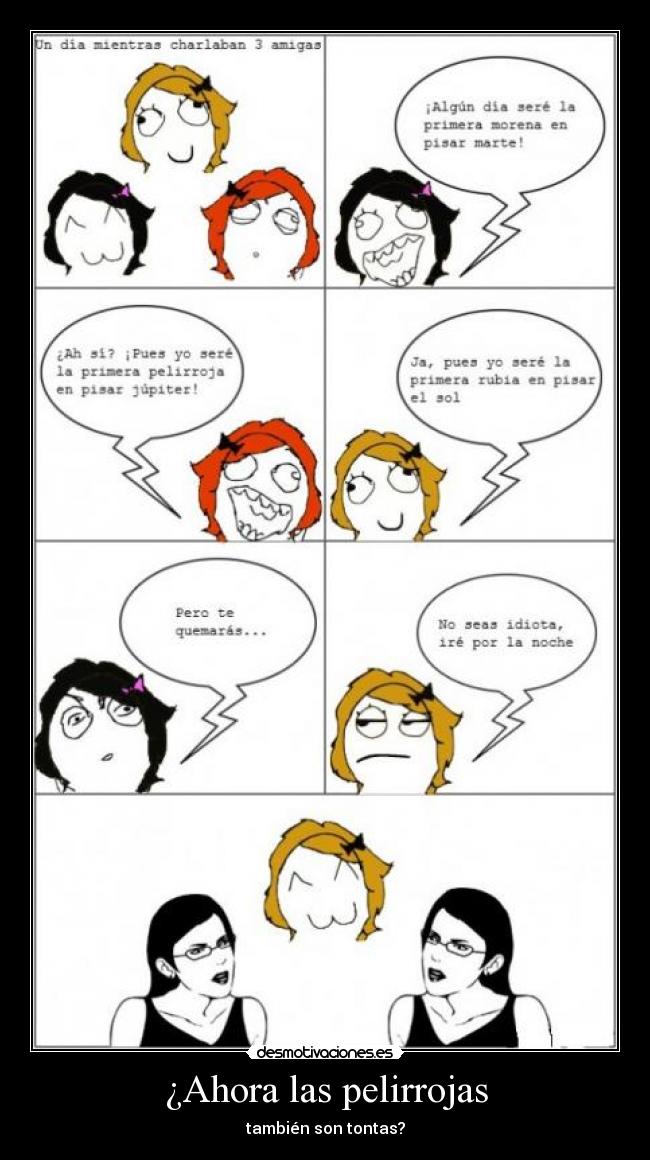 ¿Ahora las pelirrojas - 