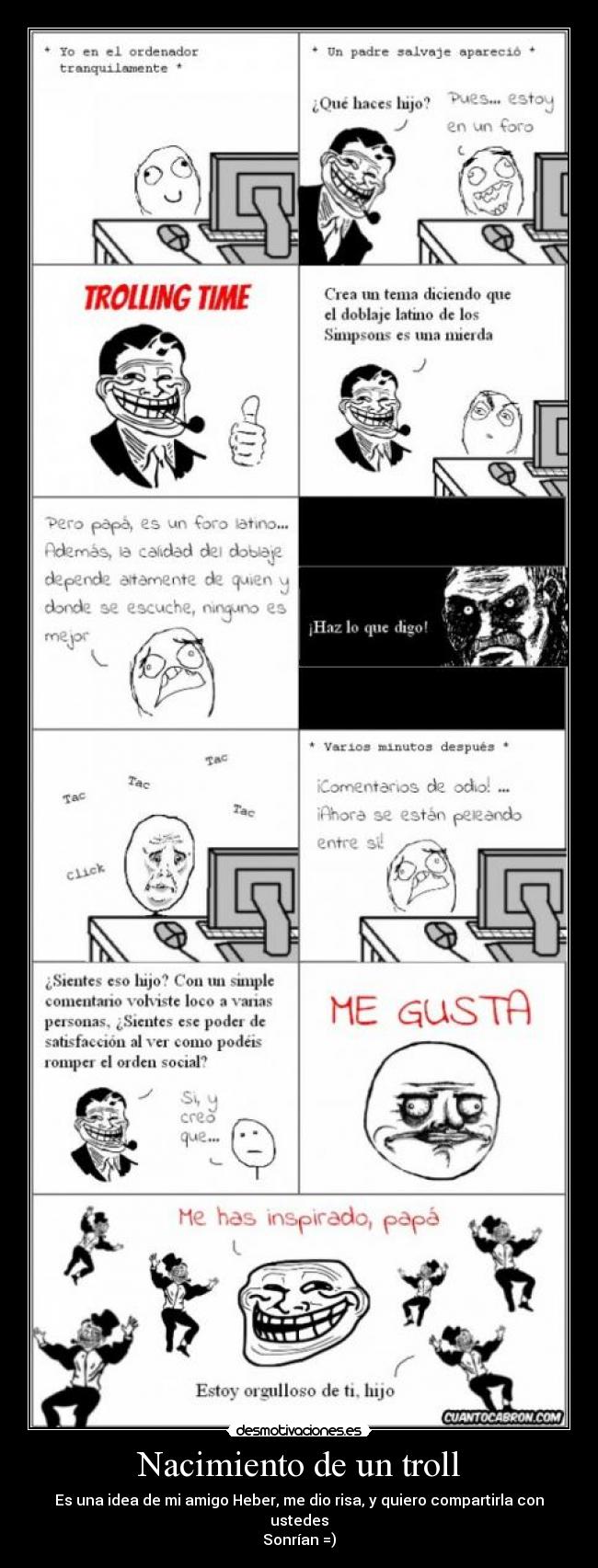 Nacimiento de un troll - 