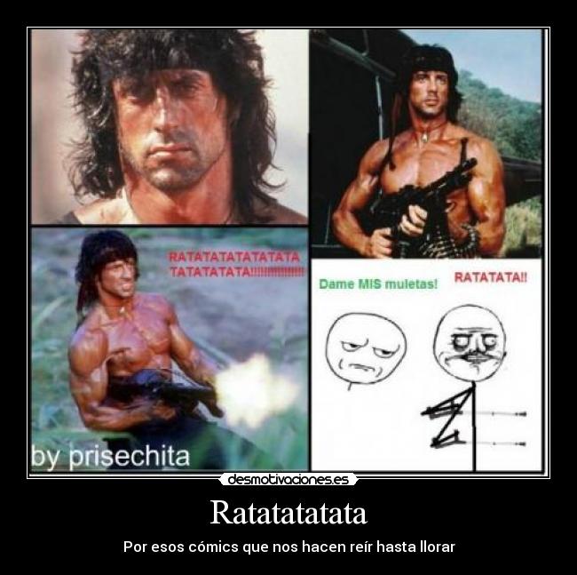 Ratatatatata - Por esos cómics que nos hacen reír hasta llorar