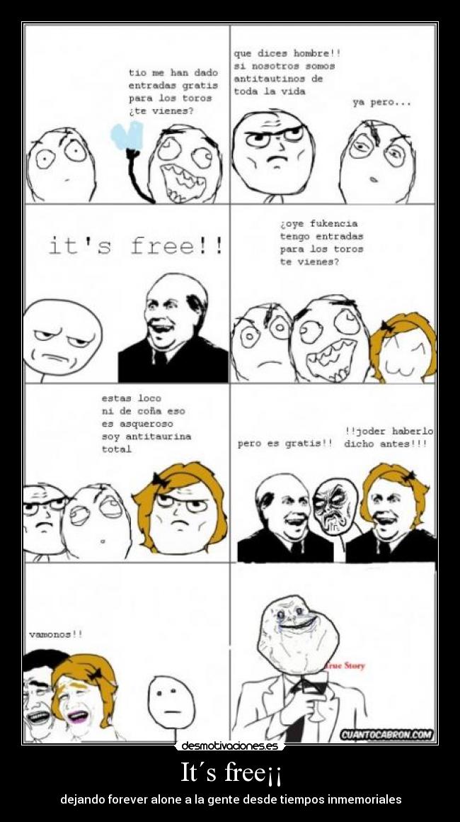 It´s free¡¡ -