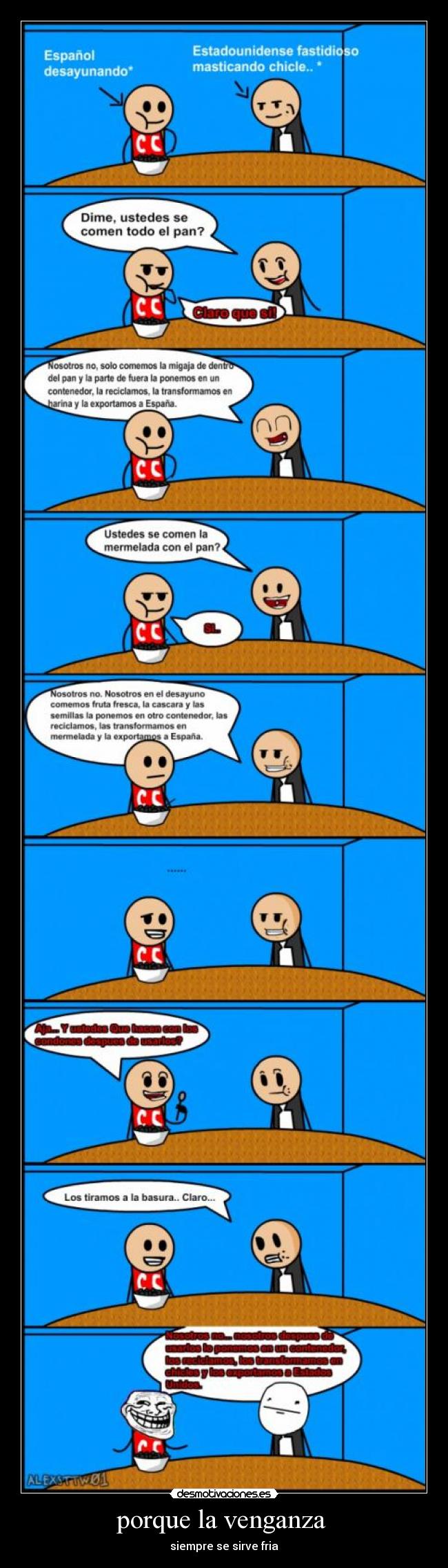 porque la venganza -