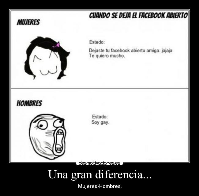 Una gran diferencia... - 