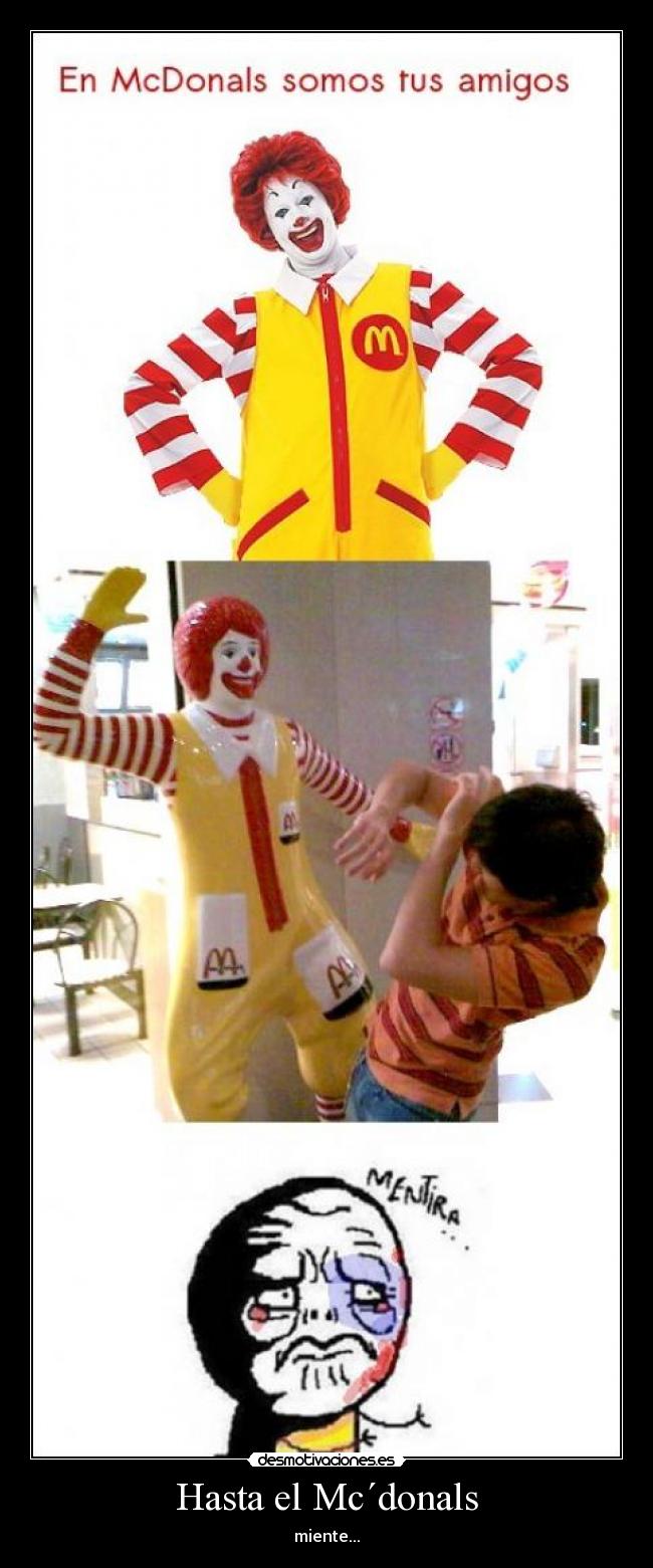 Hasta el Mc´donals - 