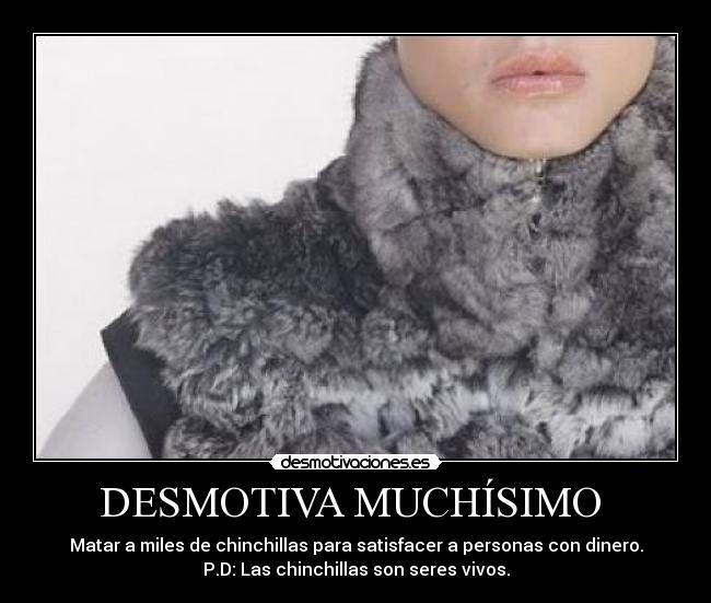 DESMOTIVA MUCHÍSIMO -