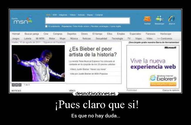 ¡Pues claro que si! - 