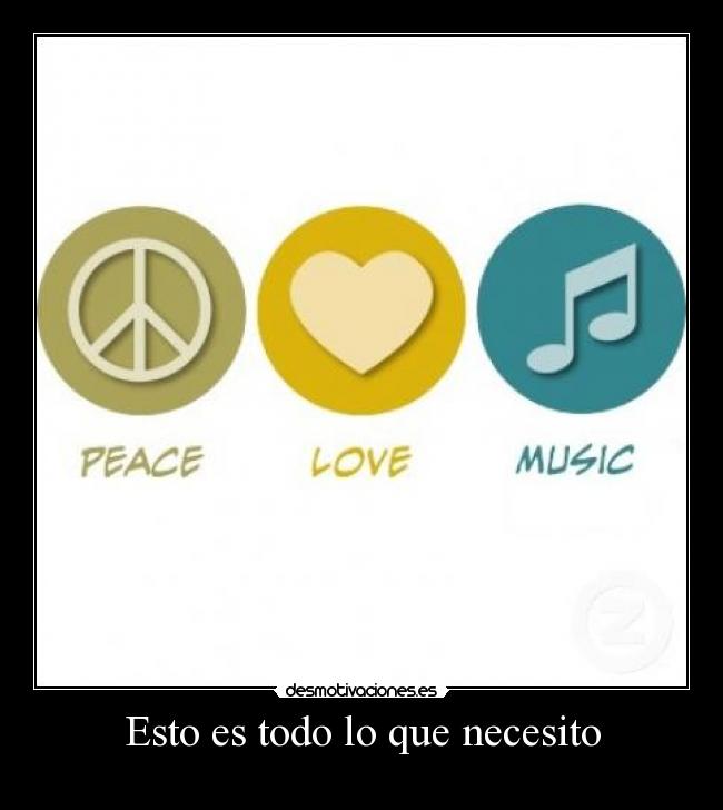 Esto es todo lo que necesito -