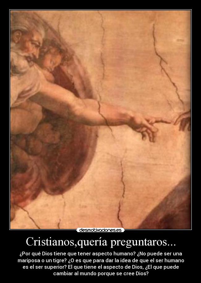 carteles dios cristianismo duda superioridad desmotivaciones