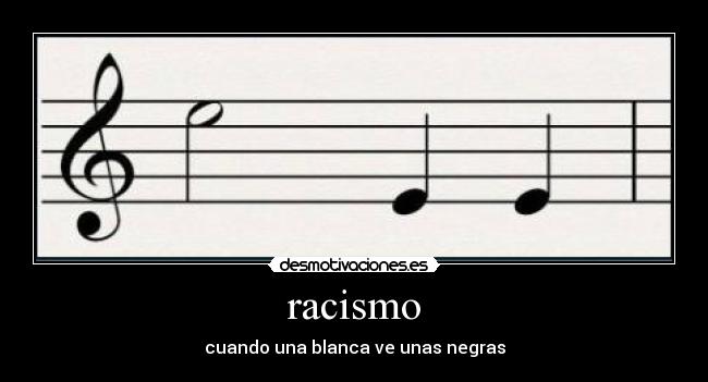 racismo - cuando una blanca ve unas negras