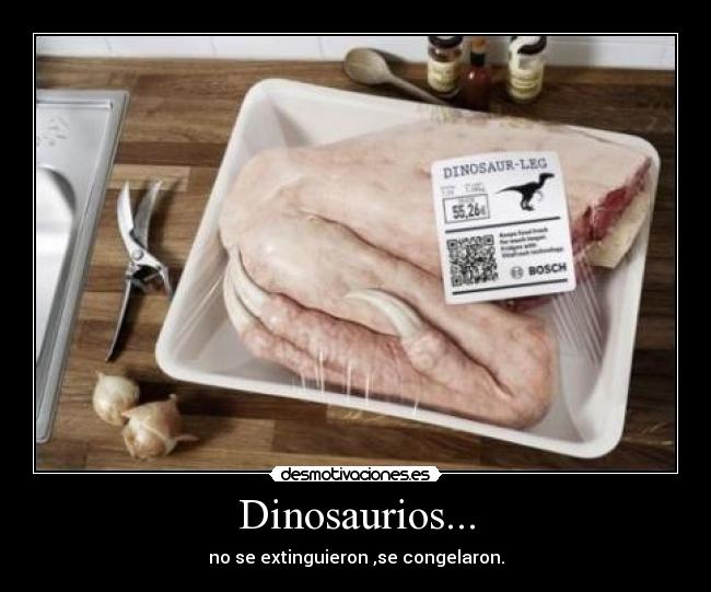 Dinosaurios... -