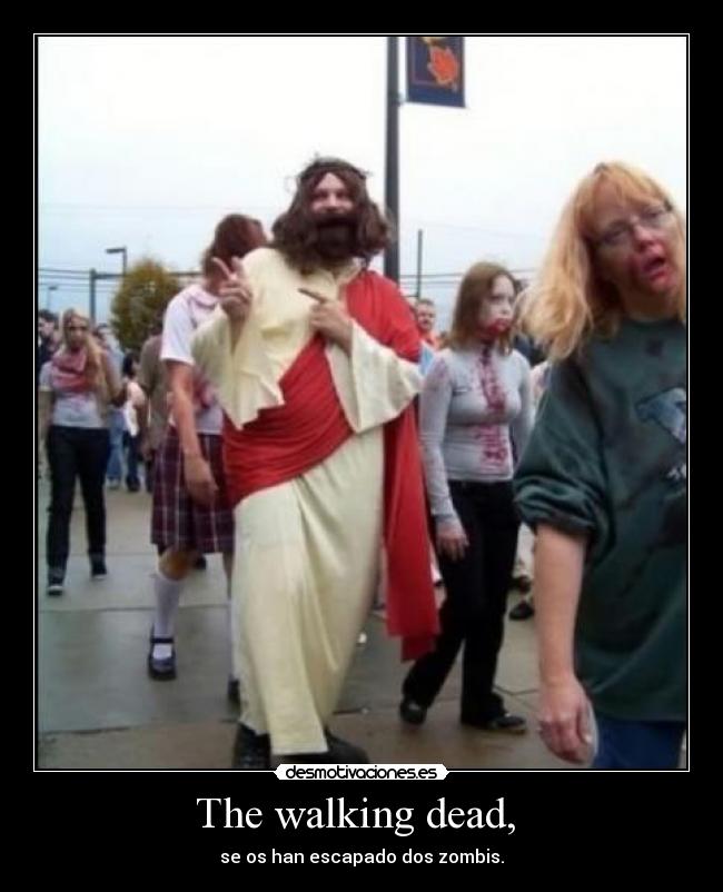 carteles the walking dead desmotivaciones