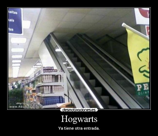 Hogwarts - Ya tiene otra entrada.