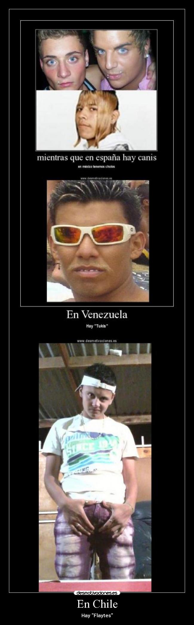 carteles flaites reggaeton cumbia villera negros chile flow desmotivaciones