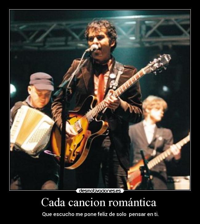 Cada cancion romántica -