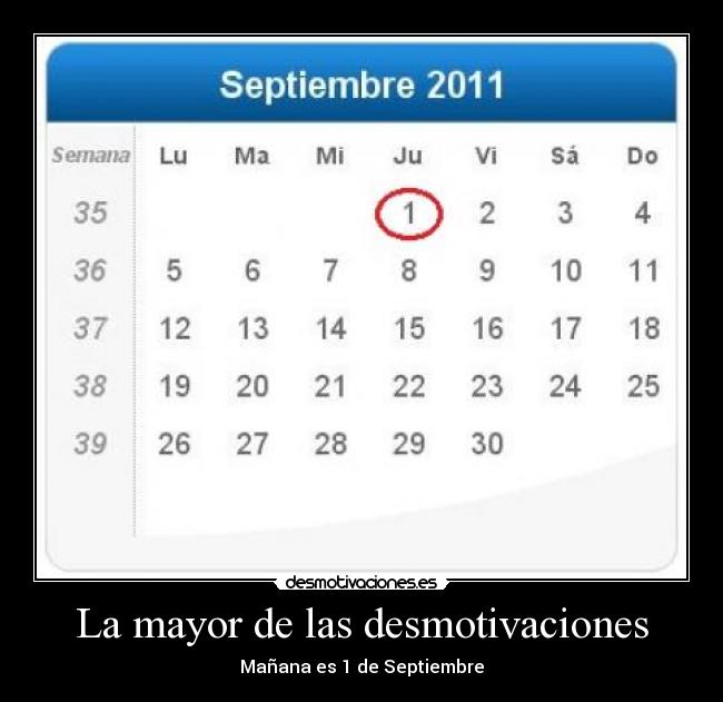 La mayor de las desmotivaciones -