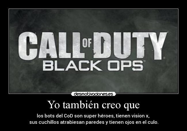 Yo también creo que -