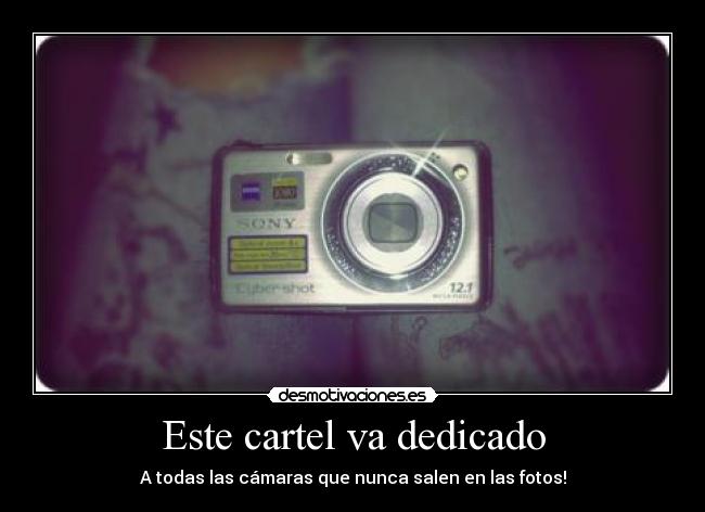 Este cartel va dedicado - 