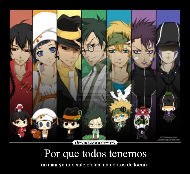 carteles locura katekyo hitman reborn arbolenos desmotivaciones