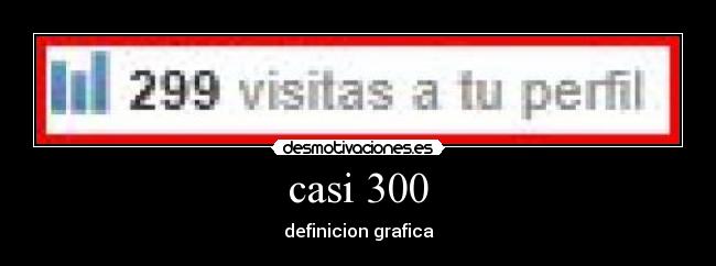 casi 300 - definicion grafica