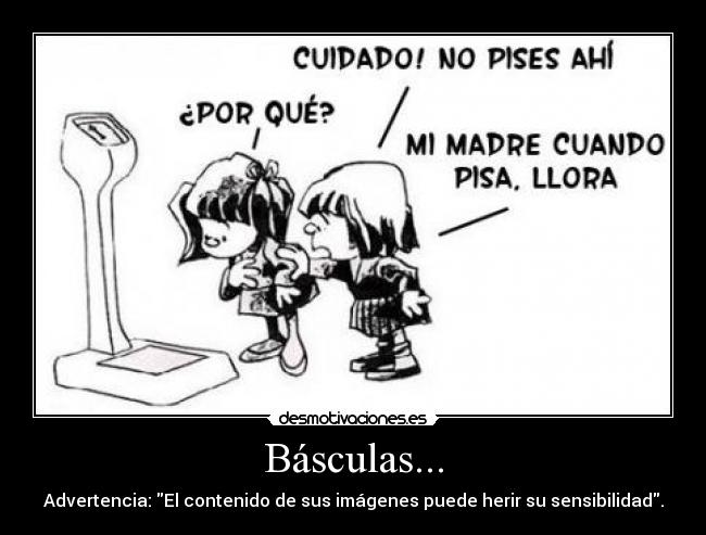 Básculas... -
