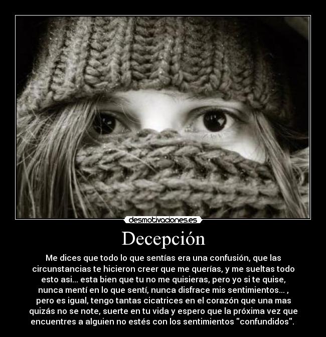 Decepción - 