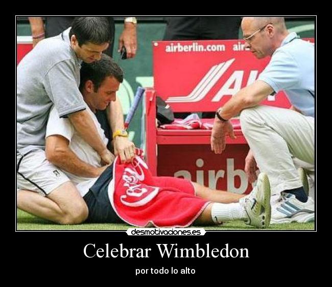 Celebrar Wimbledon - por todo lo alto 