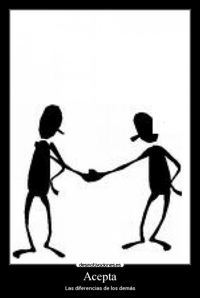 Acepta - Las diferencias de los demás