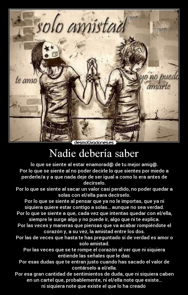 carteles amor amistad desmotivaciones