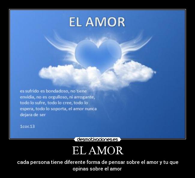 EL AMOR -