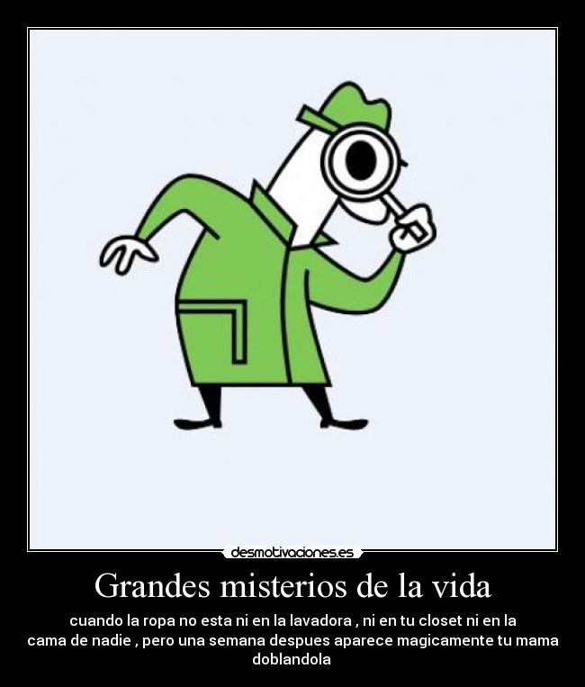 Grandes misterios de la vida - 