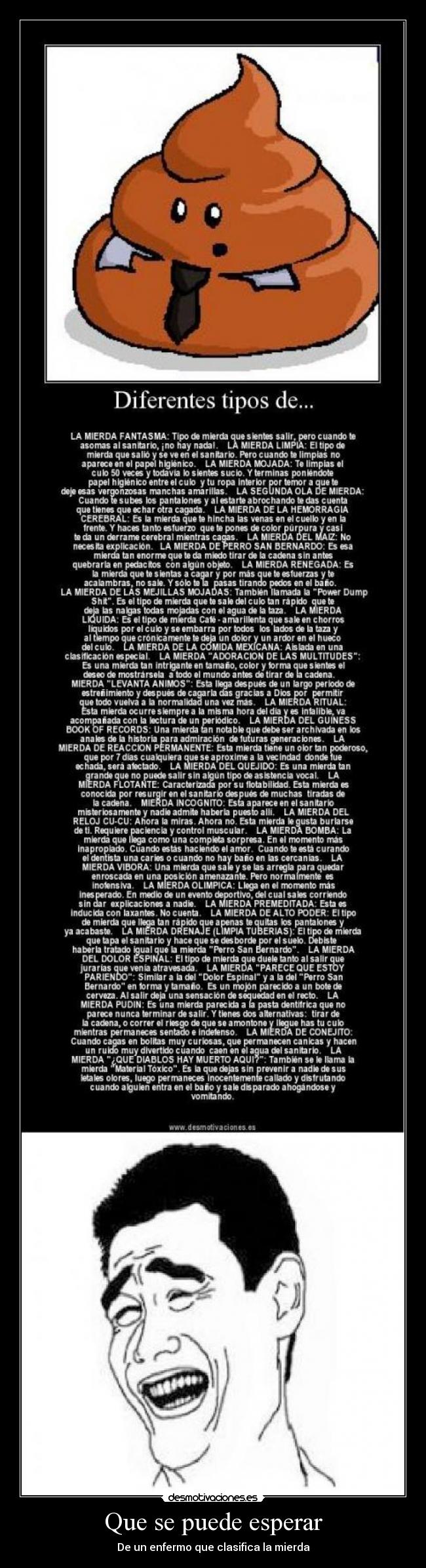 Que se puede esperar -