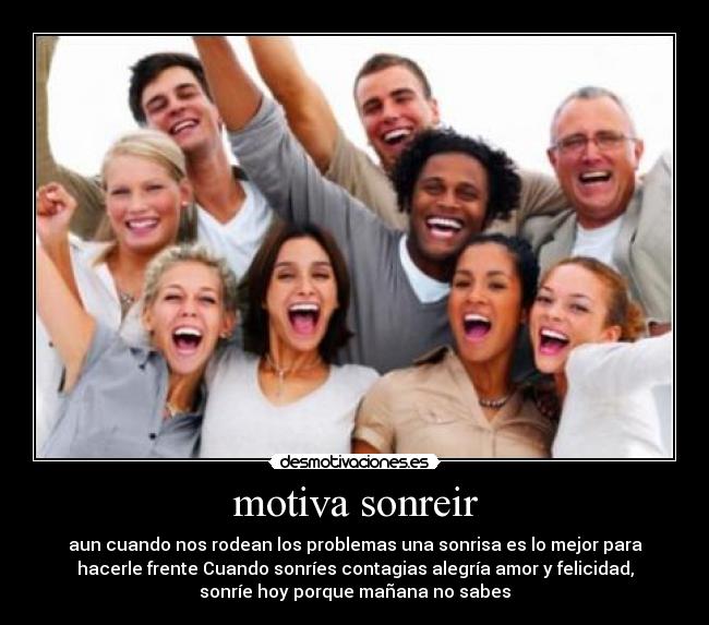 motiva sonreir -