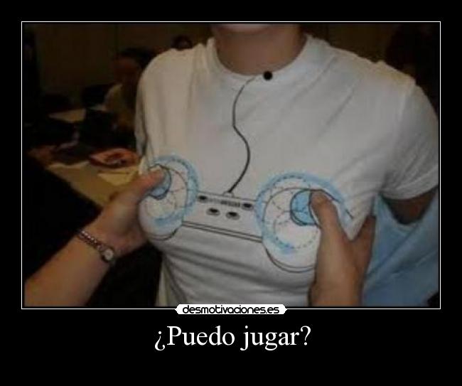 ¿Puedo jugar? -